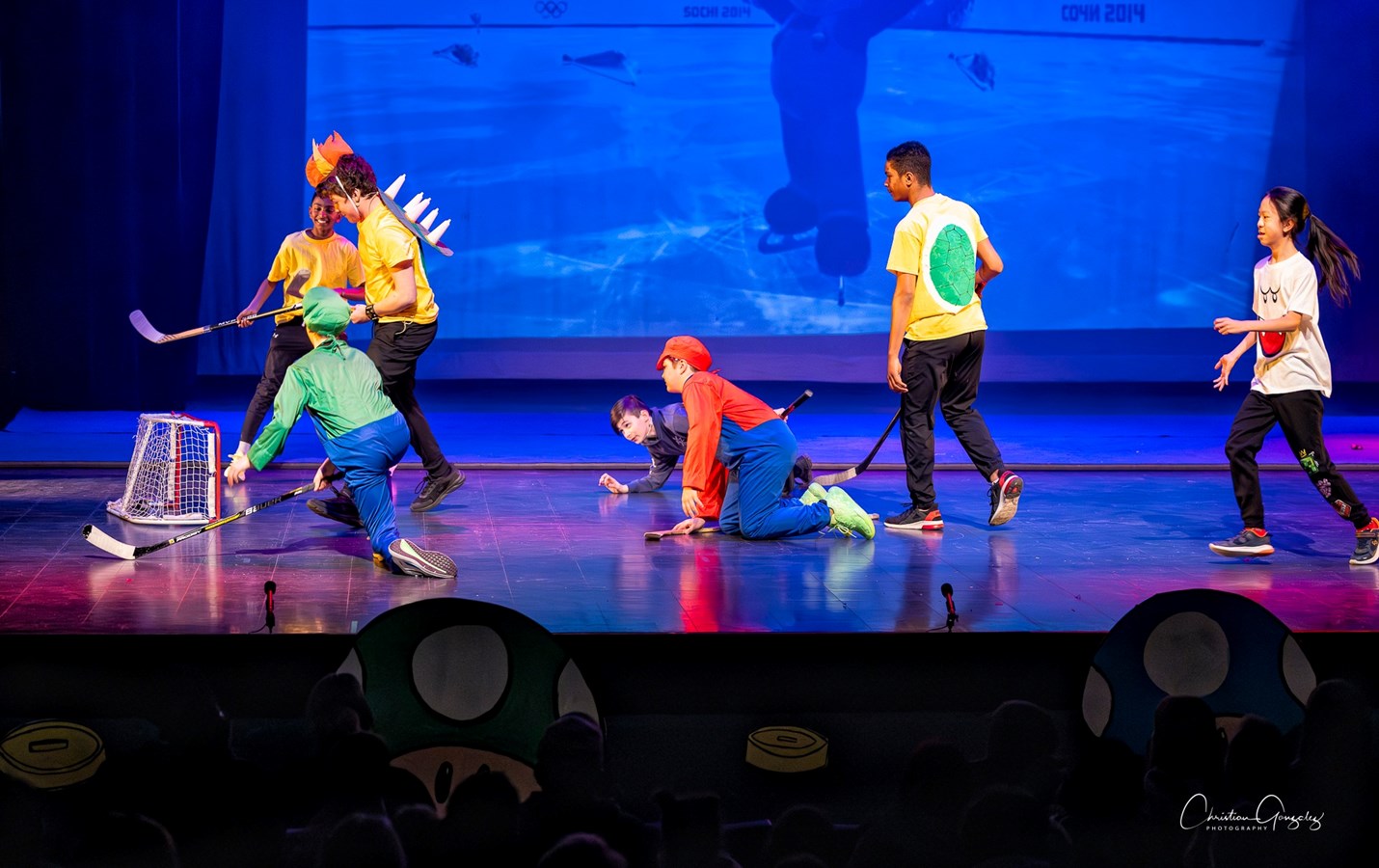 Festi-Cirque: l'école Brind'Amour en a mis plein la vue sur la thématique Mario Bros