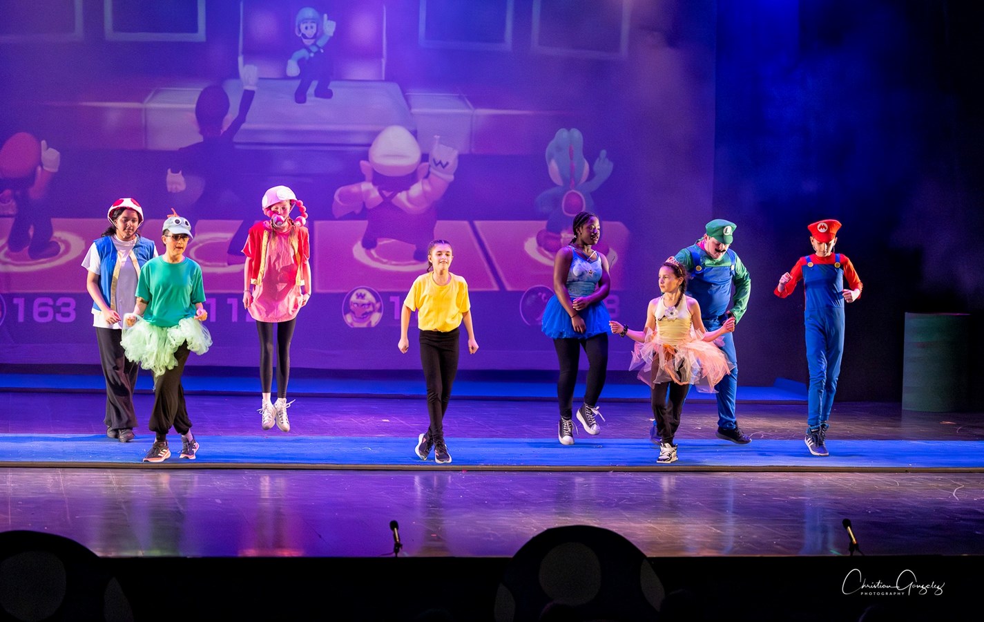 Festi-Cirque: l'école Brind'Amour en a mis plein la vue sur la thématique Mario Bros