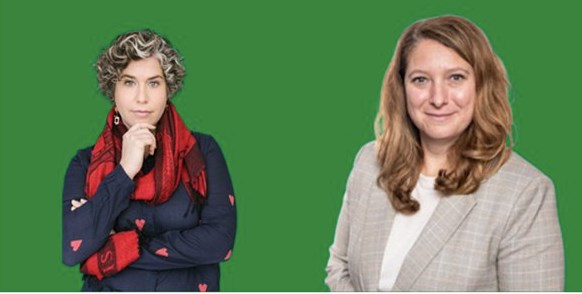 The Coop CSUR's General Manager, Bianka Dupaul, is coming to the end of her term at the head of the organization. This Monday, April 8, she will hand over to Isabelle Mercier, on the right.
