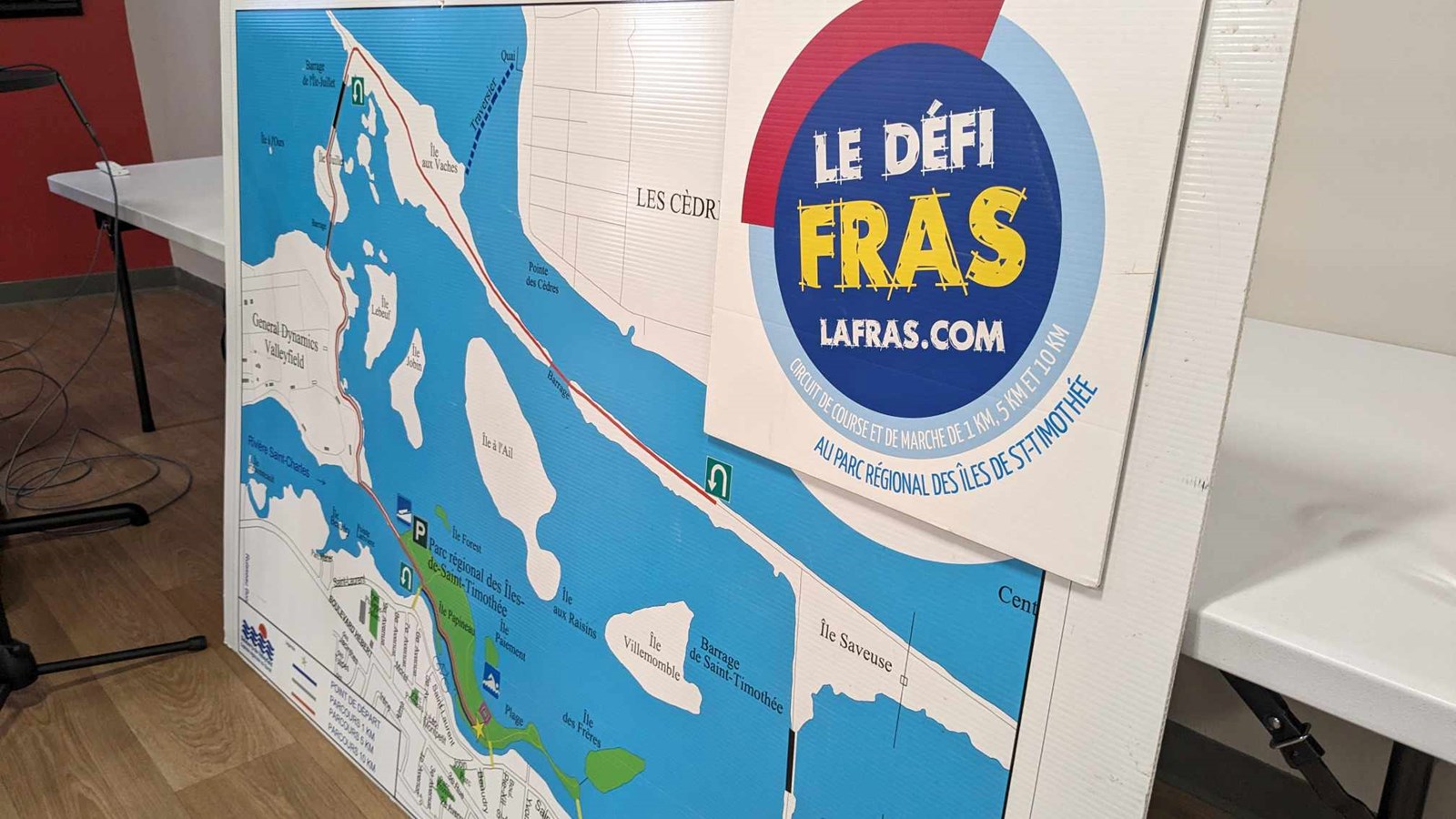 Le parc régional des Îles-de-Saint-Timothée accueillera la 15e édition du Défi FRAS en juin