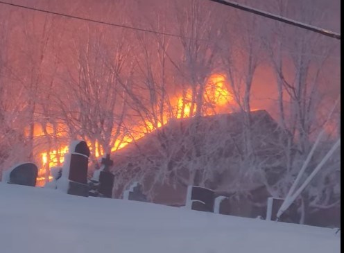 A Rigaud business goes up in flames 
