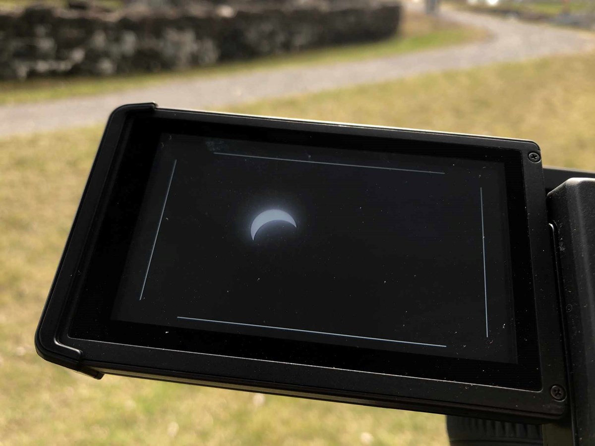 A look back at the solar eclipse in Vaudreuil-Soulanges