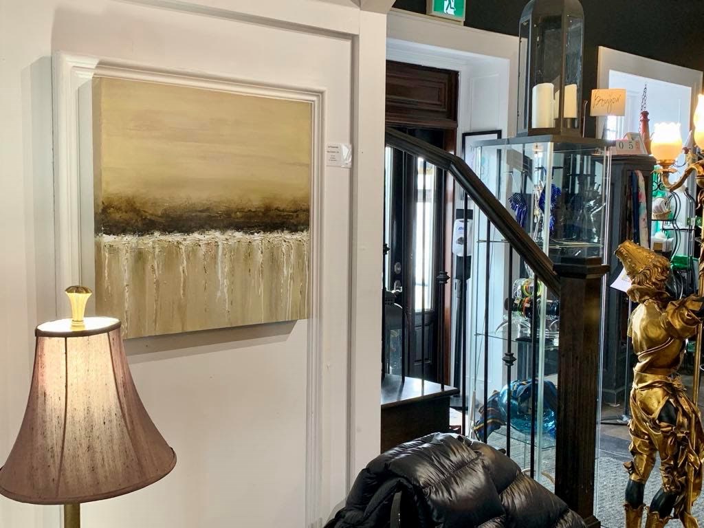 Olga Cassetta and Kristine Demers from Vanadis exhibit in Hawkesbury