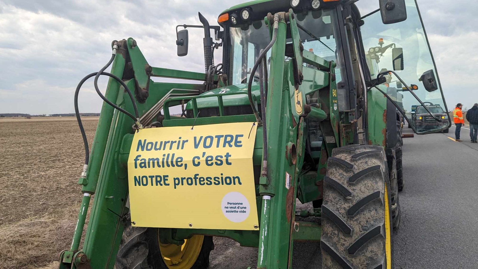 A look back at the demonstration by Vaudreuil-Soulanges agricultural producers  
