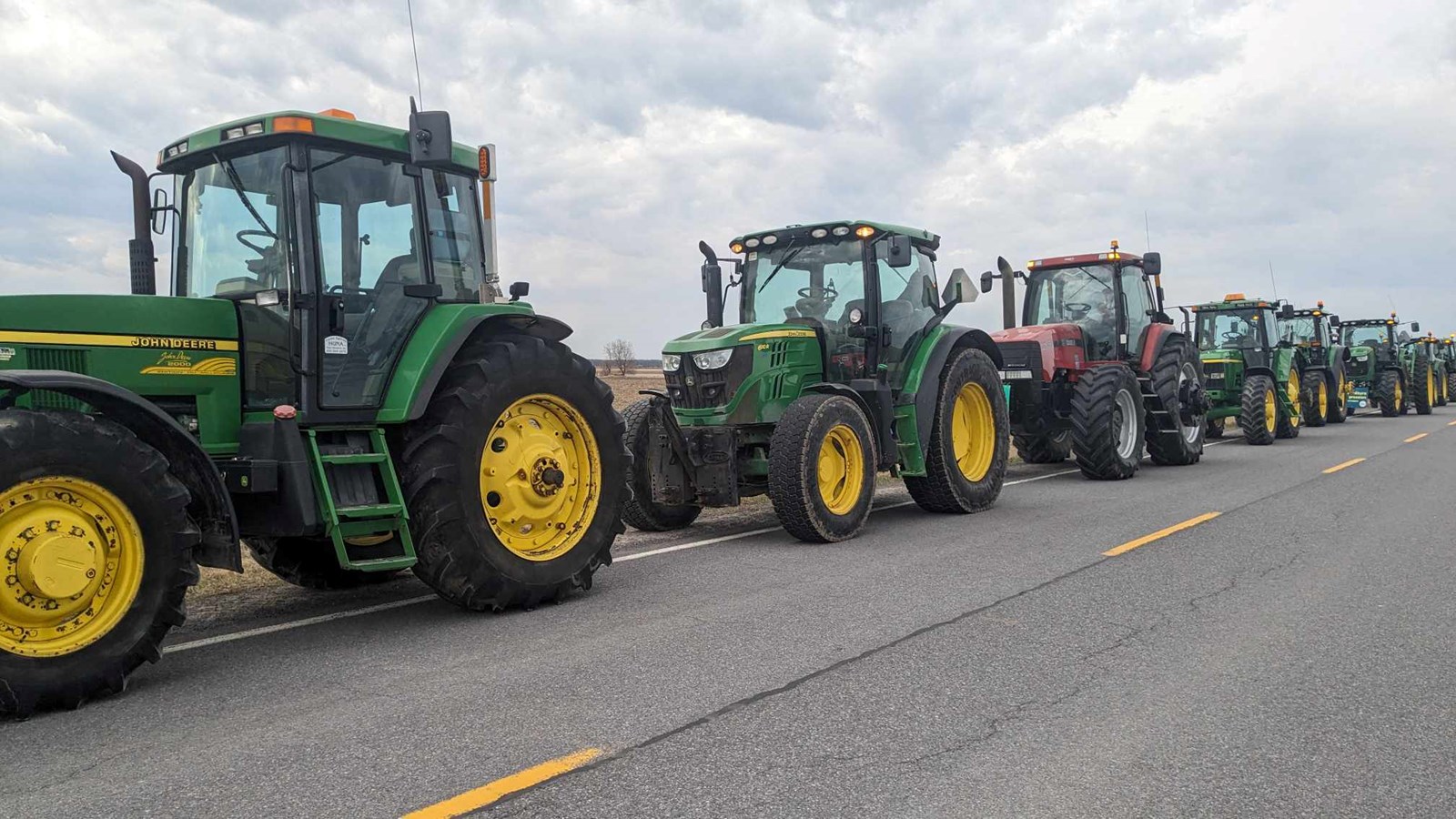 A look back at the demonstration by Vaudreuil-Soulanges agricultural producers  