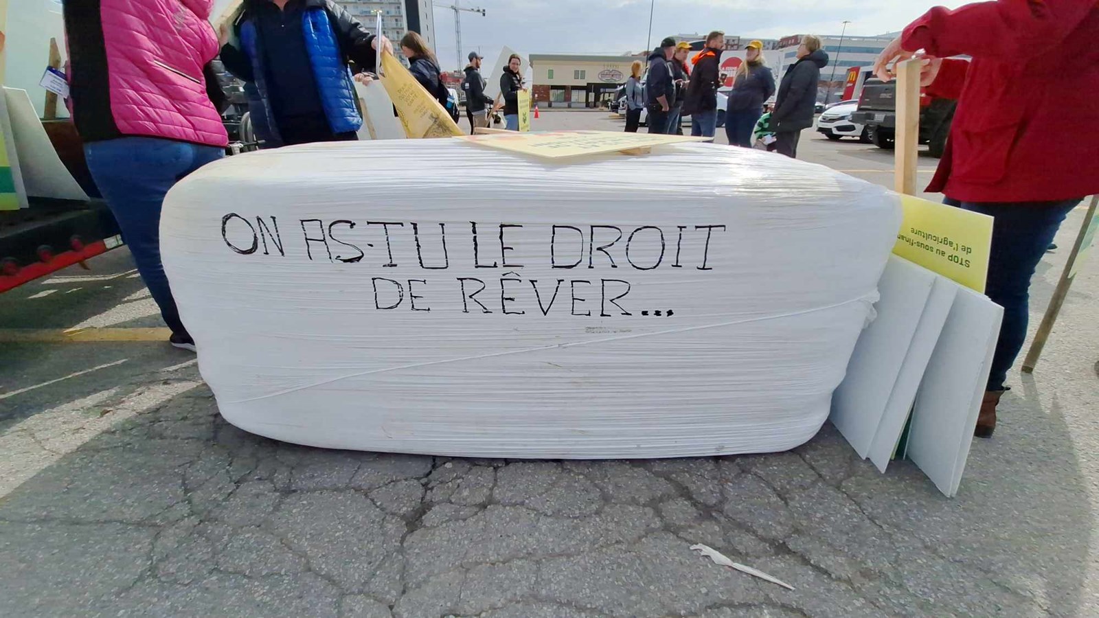 A look back at the demonstration by Vaudreuil-Soulanges agricultural producers  