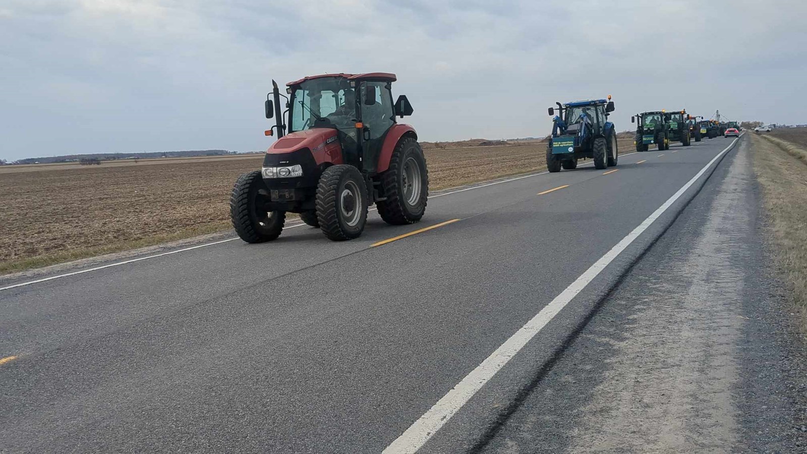 A look back at the demonstration by Vaudreuil-Soulanges agricultural producers  