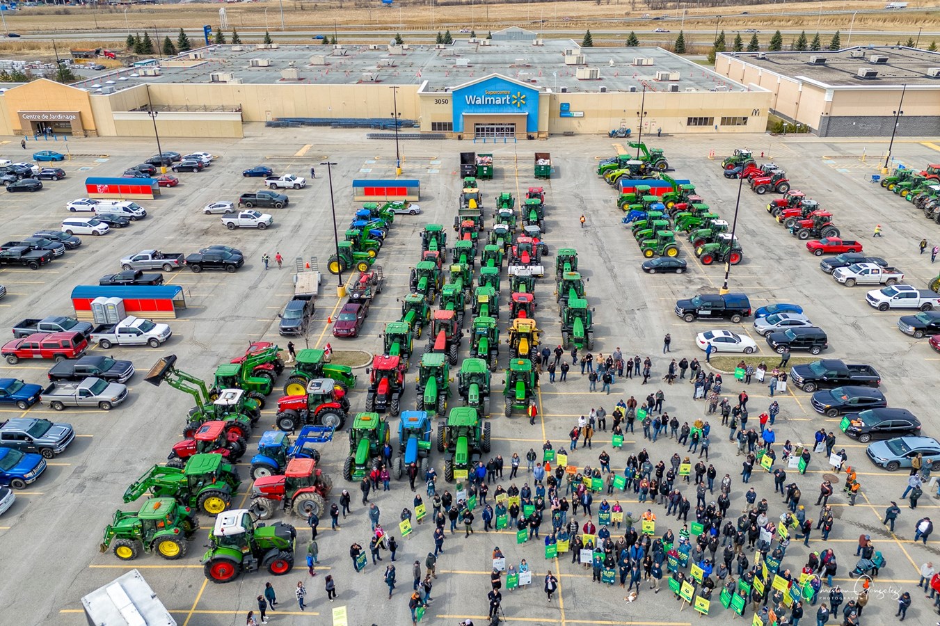 A look back at the demonstration by Vaudreuil-Soulanges agricultural producers  