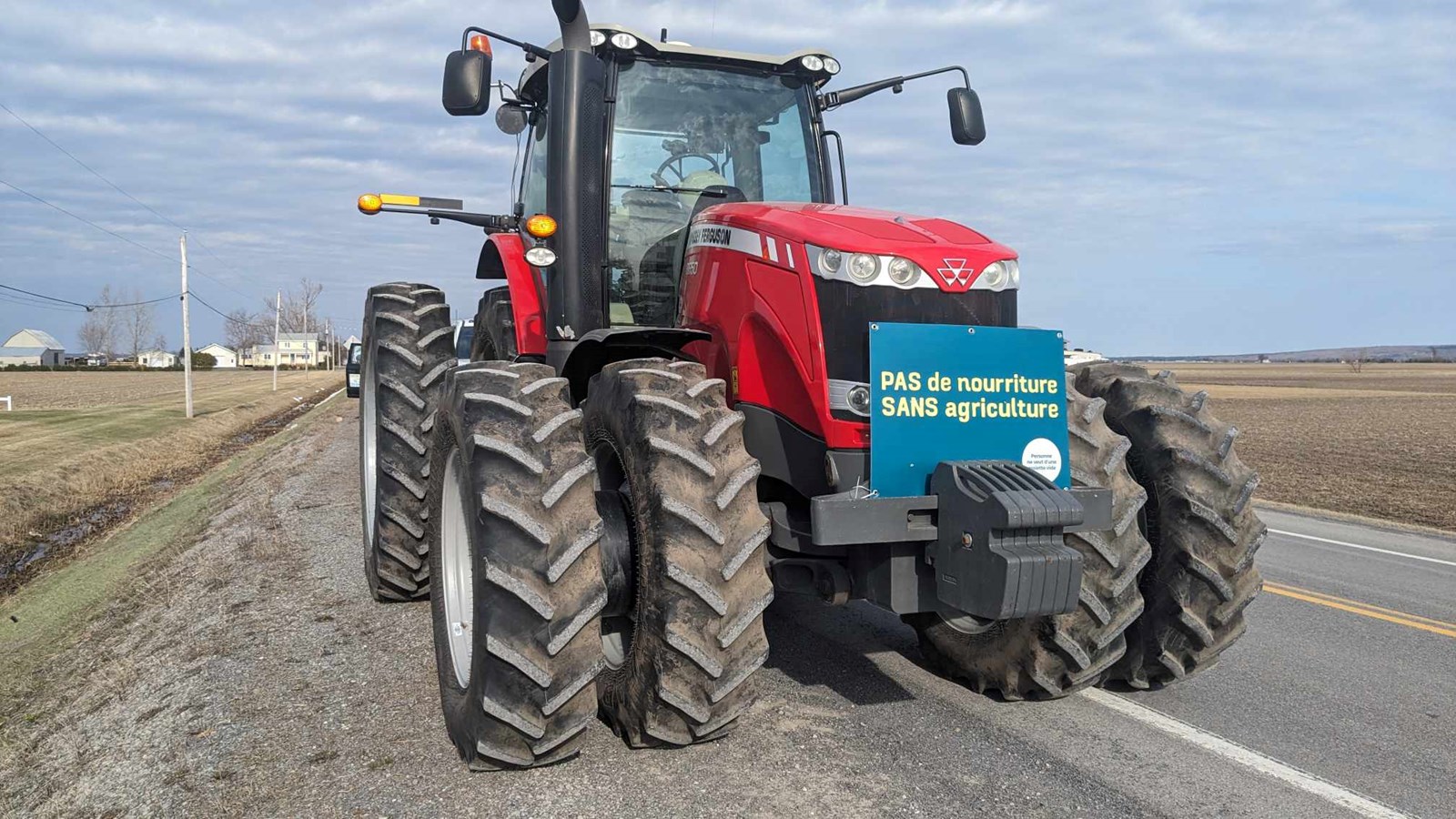 A look back at the demonstration by Vaudreuil-Soulanges agricultural producers  