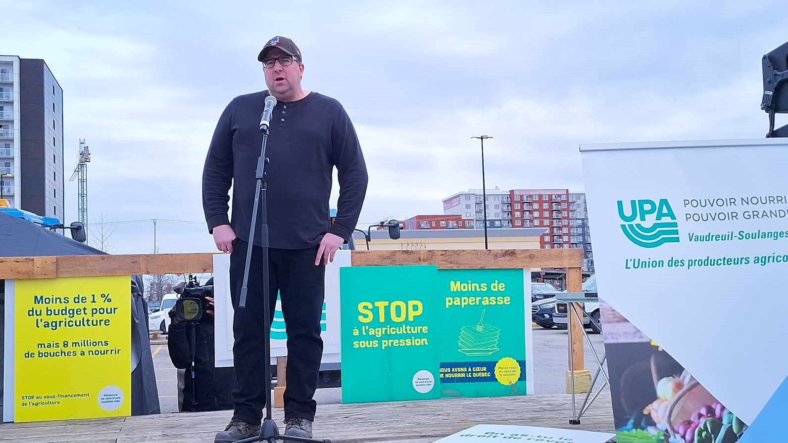 A look back at the demonstration by Vaudreuil-Soulanges agricultural producers  