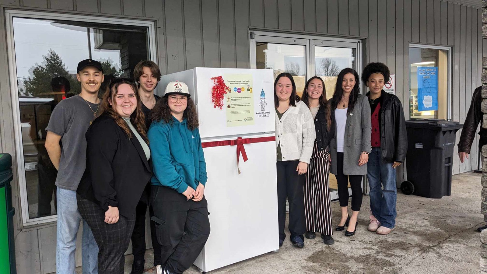 First community fridge inaugurated in Les Cèdres