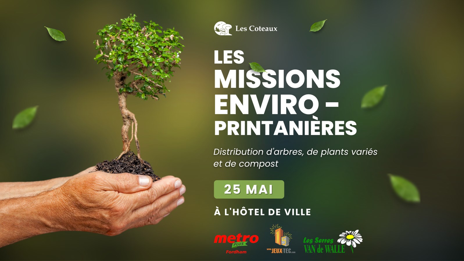 Les Coteaux launches its Missions Enviro-Printanières