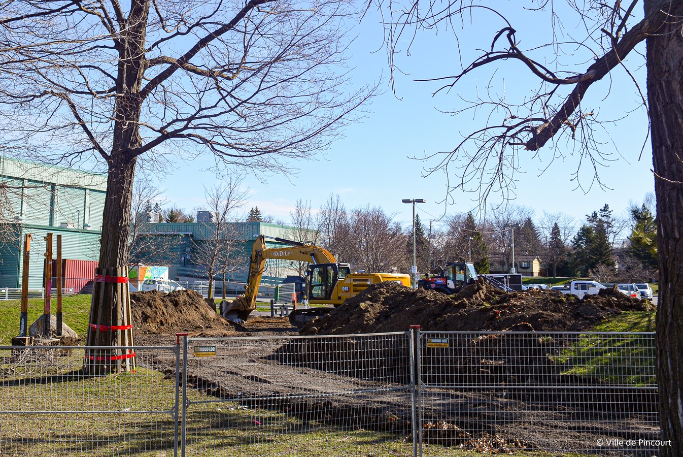 Pincourt begins construction of basketball courts
