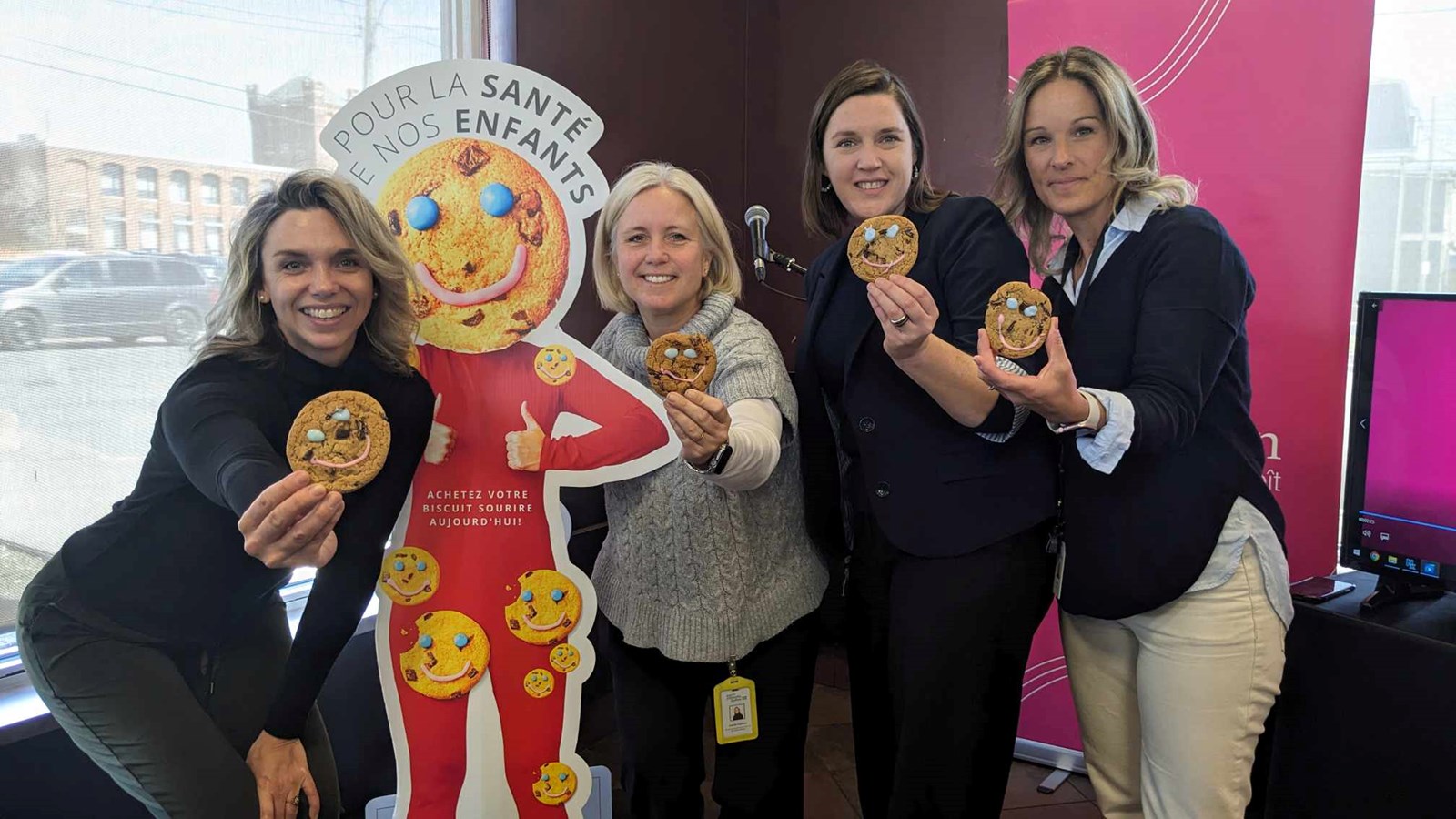 Du 29 avril au 5 mai, on déguste un Biscuit Sourire pour soutenir la santé mentale des jeunes du Suroît