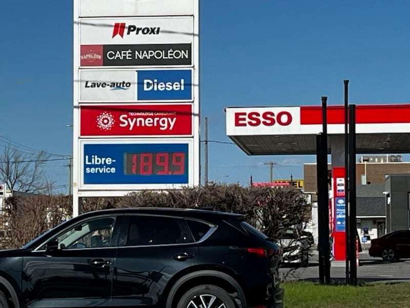 Essence: jusqu'à 10 sous d'écart dans Vaudreuil-Soulanges