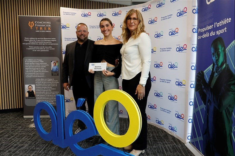 6,000 in financial support for two student athletes from Vaudreuil-Soulanges