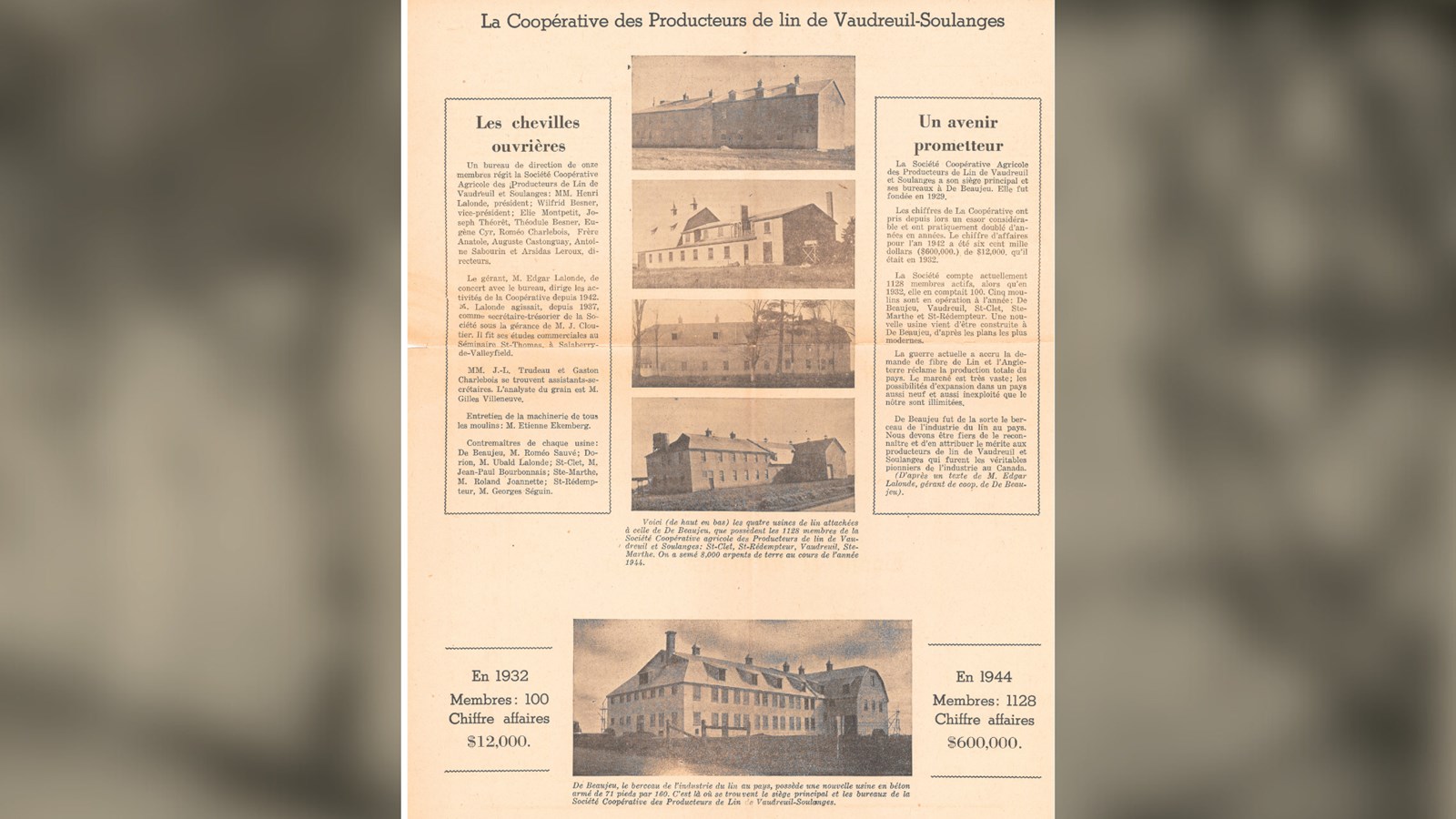 Annonce : A tous nos sociétaires