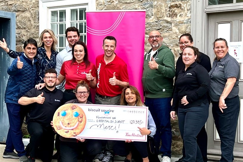 Biscuits sourire: plus de 125 000$ amassés pendant la campagne 2024
