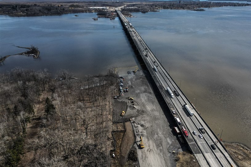 Île-aux-Tourtes bridge: A lukewarm welcome from the CCIVS