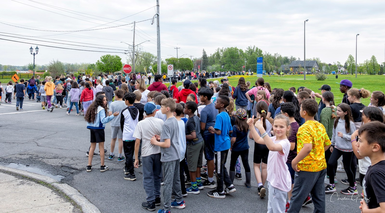 Retour en images sur la marche intergénérationnelle du Centre prénatal et Jeunes Familles