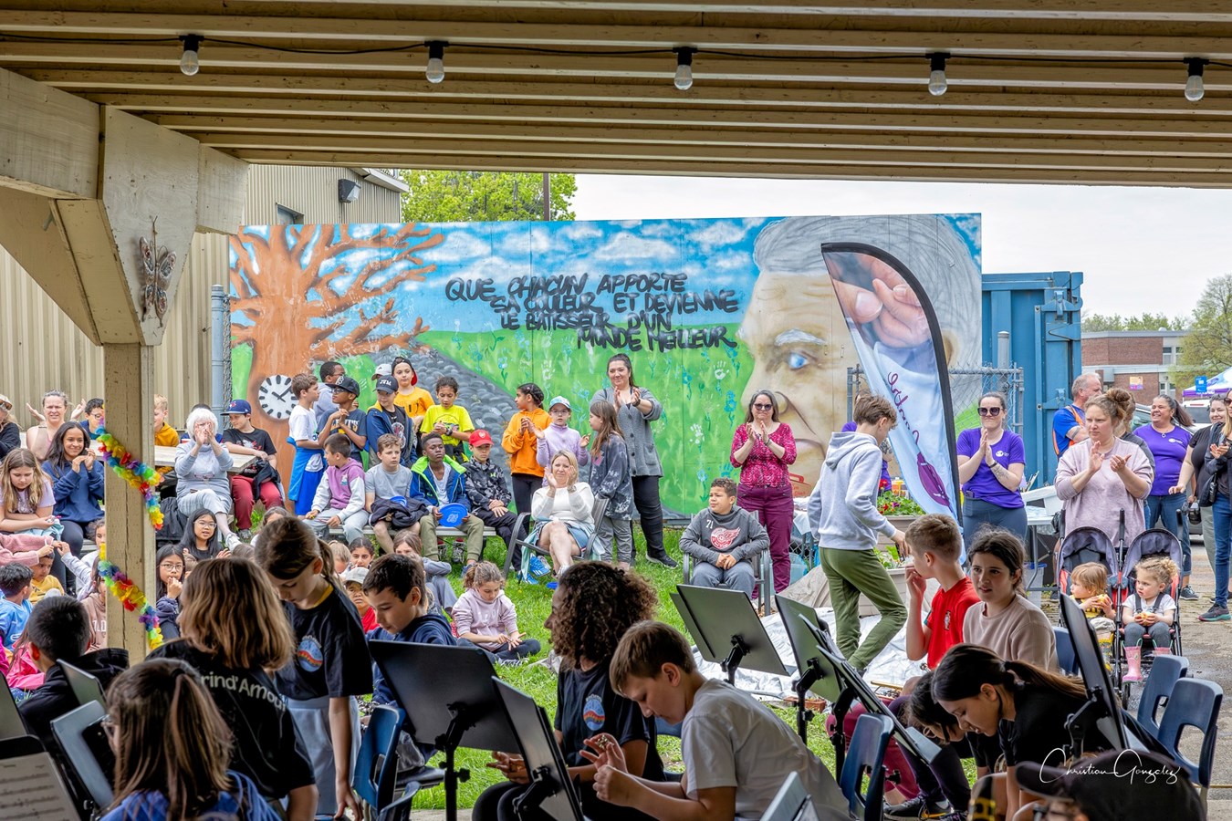 Retour en images sur la marche intergénérationnelle du Centre prénatal et Jeunes Familles