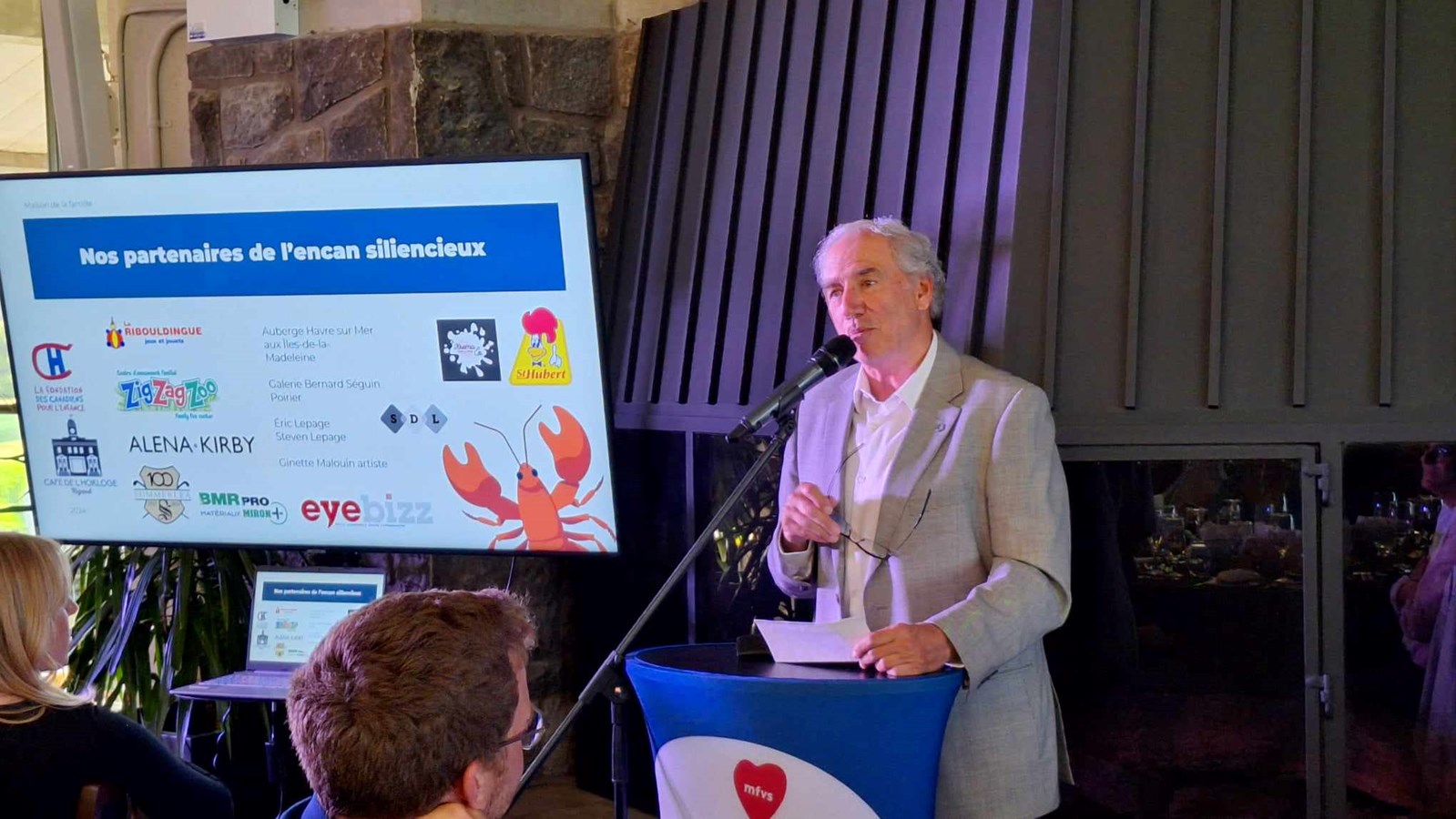 Une première édition réussie pour le souper de homards de la Maison de la Famille