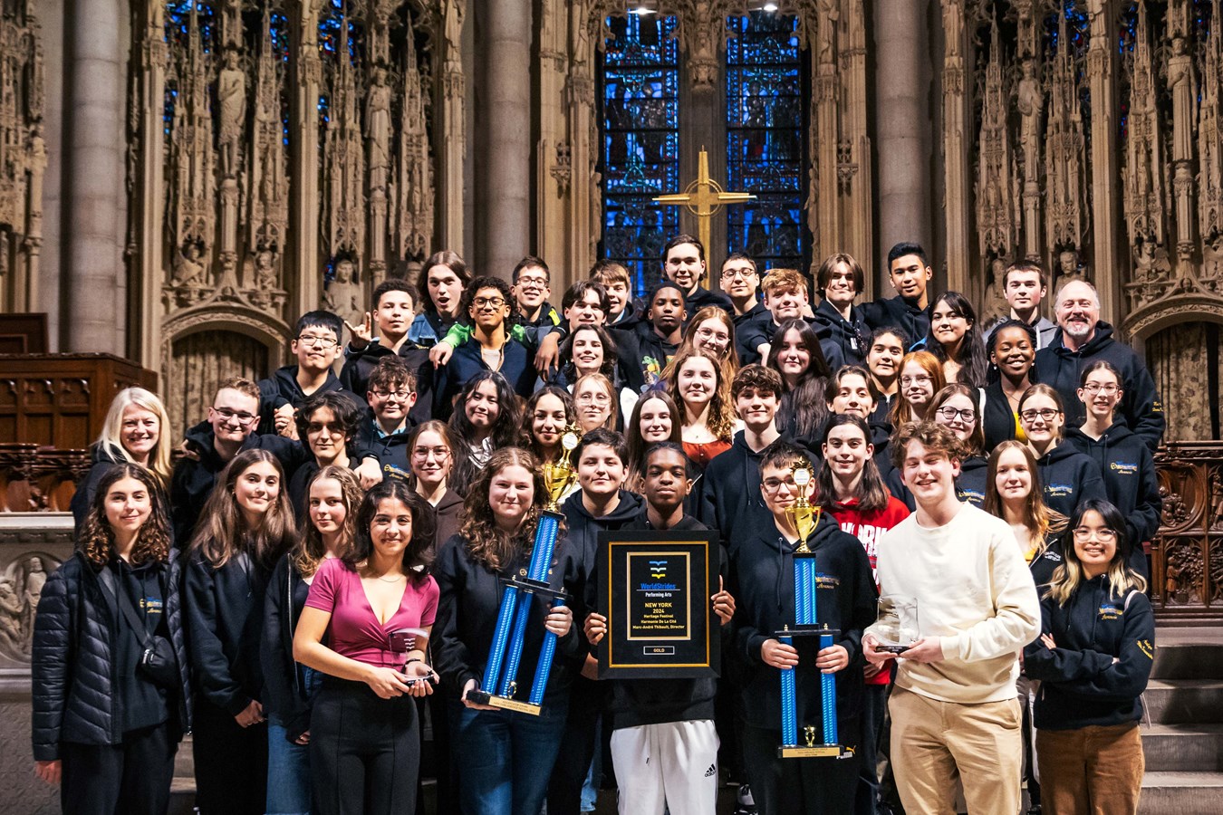 L’Harmonie avancée de la Cité remporte l'or à New York