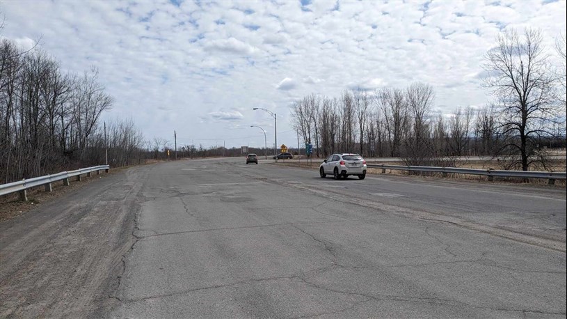 La route 342 de Pointe-Fortune élue parmi les pires de la Montérégie