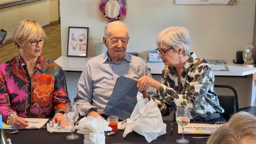 Marie-Claude Nichols souligne le centième anniversaire de monsieur Claude Lalonde