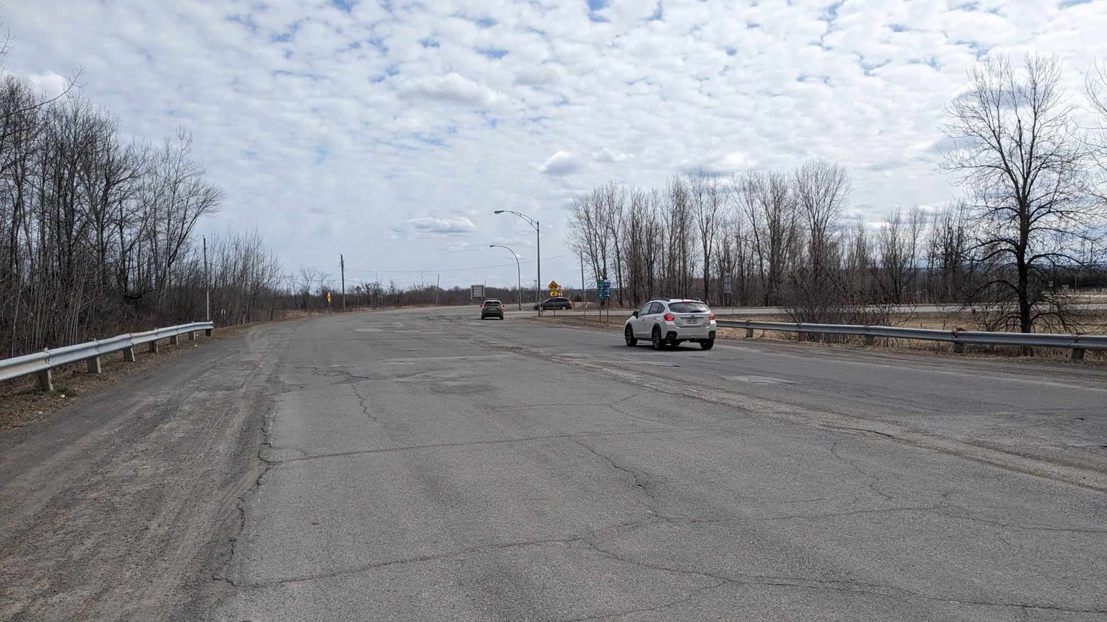 La route 342 de Pointe-Fortune élue parmi les pires de la Montérégie 