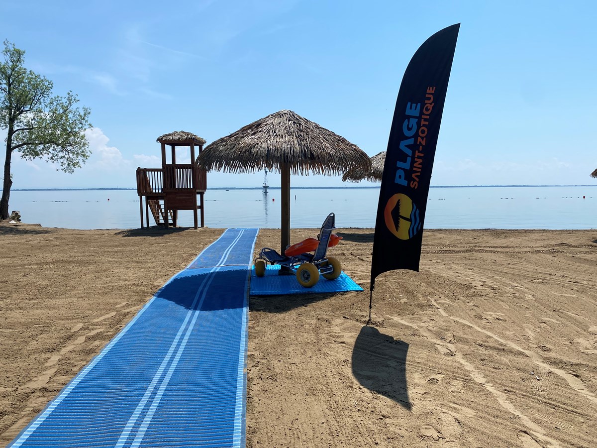 A step closer to universal accessibility at Plage de Saint-Zotique