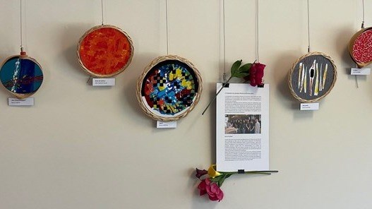"Mettre les mains à la pâte" exhibit in Les Cèdres