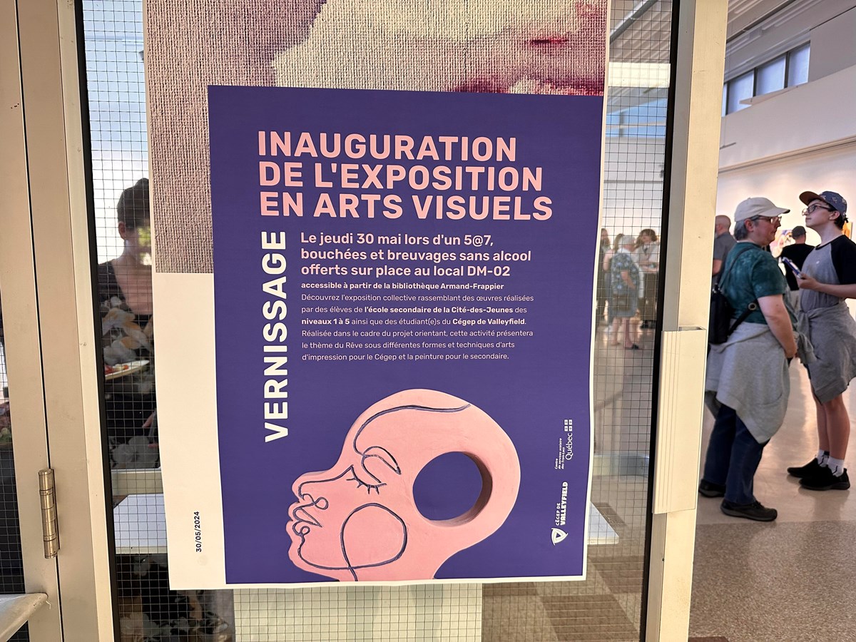 Bibliothèque Armand-Frappier :  exposition sur le rêve par des étudiants en arts visuels 