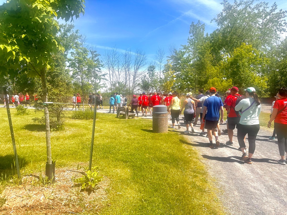 20 laps for walkers to raise awareness of inflammatory bowel disease