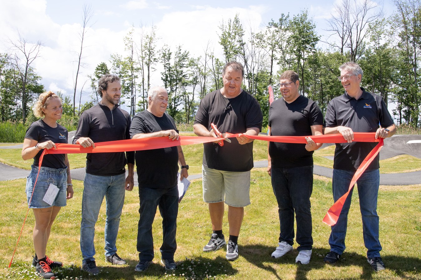 Inauguration du nouveau pumptrack à Saint-Zotique 