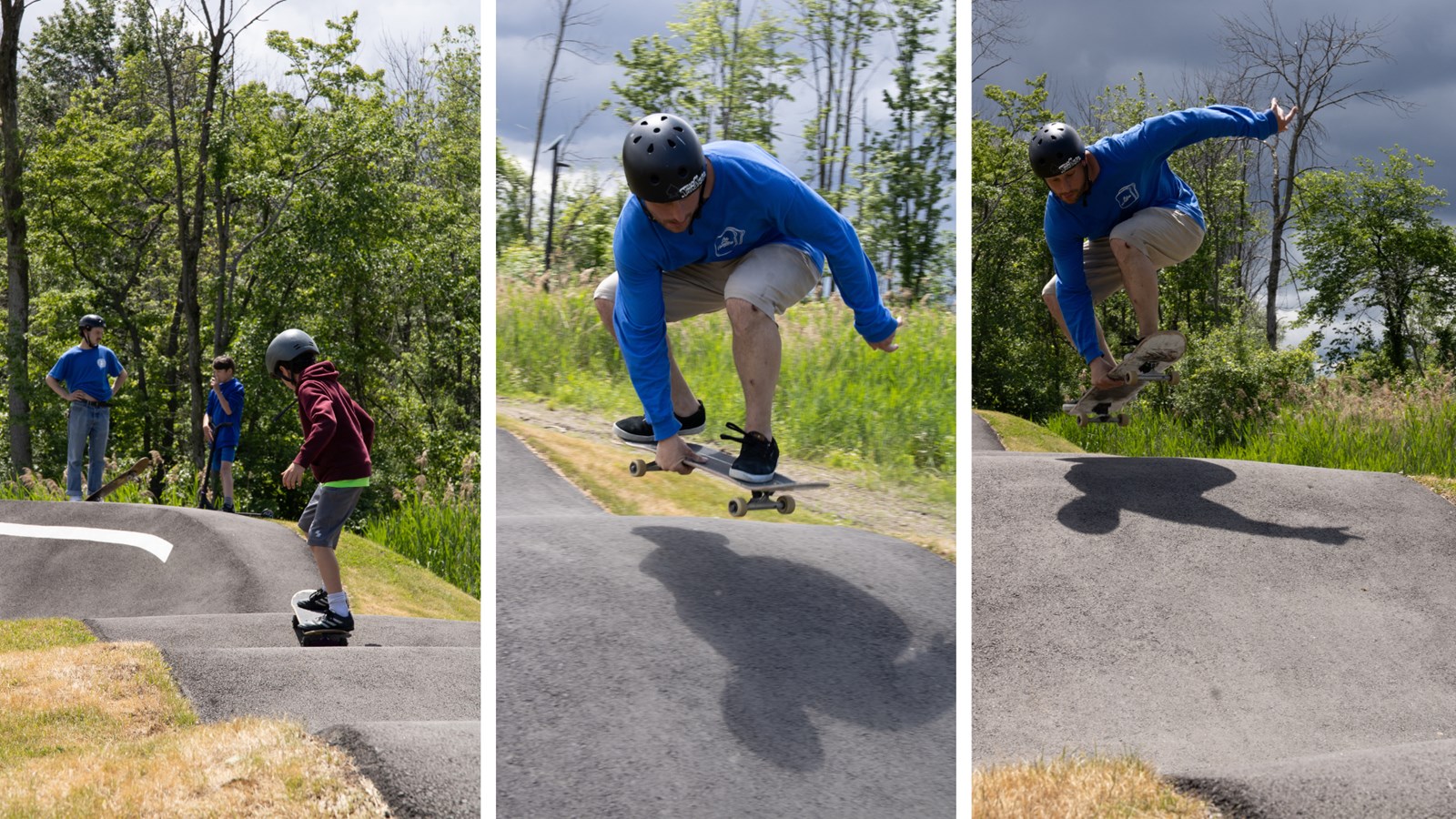 Inauguration of new pumptrack in Saint-Zotique 