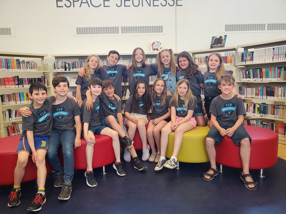 Les jeunes agents secrets du CLB organisent Le Petit Salon du Livre à Beauharnois 