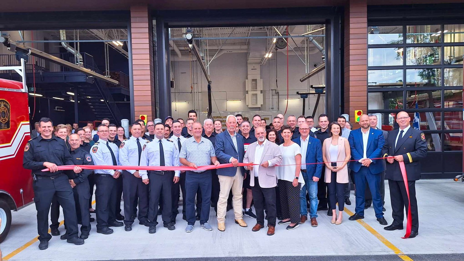 Vaudreuil-Dorion inaugurates its new fire station