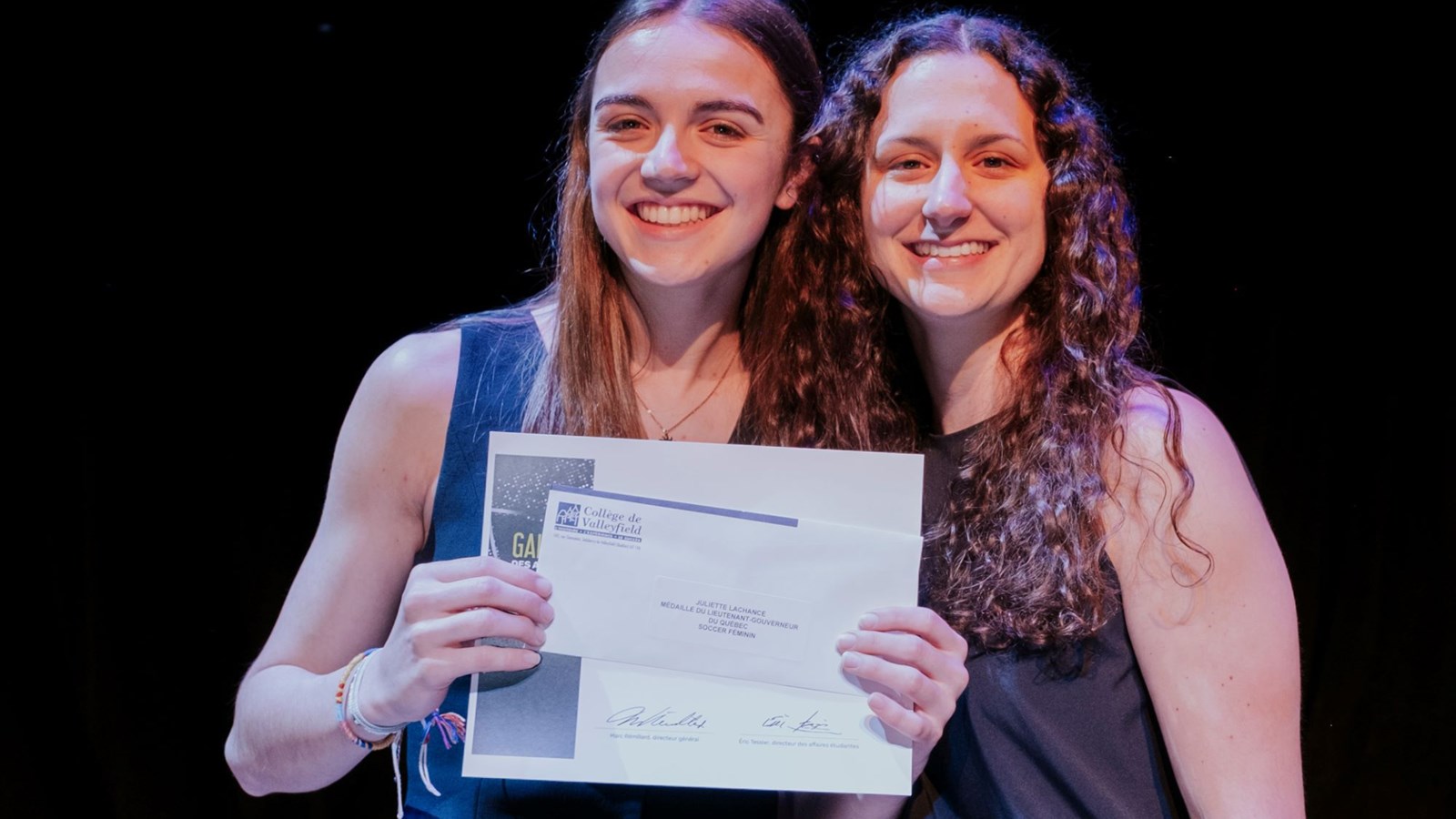 Juliette Lachance, diplômée du programme Sciences de la nature et récipiendaire de la médaille du Lieutenant-gouverneur du Québec