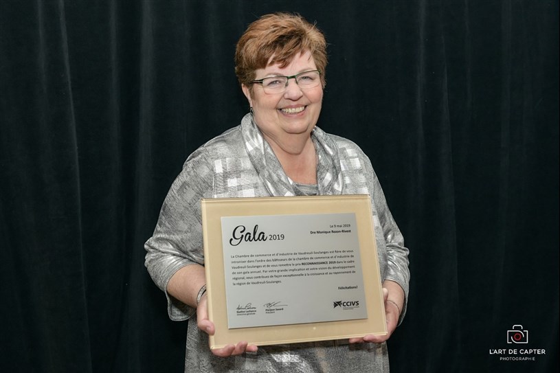 Hôpital de Vaudreuil-Soulanges: Un pavillon en l'honneur de la Dre Monique Rozon-Rivest