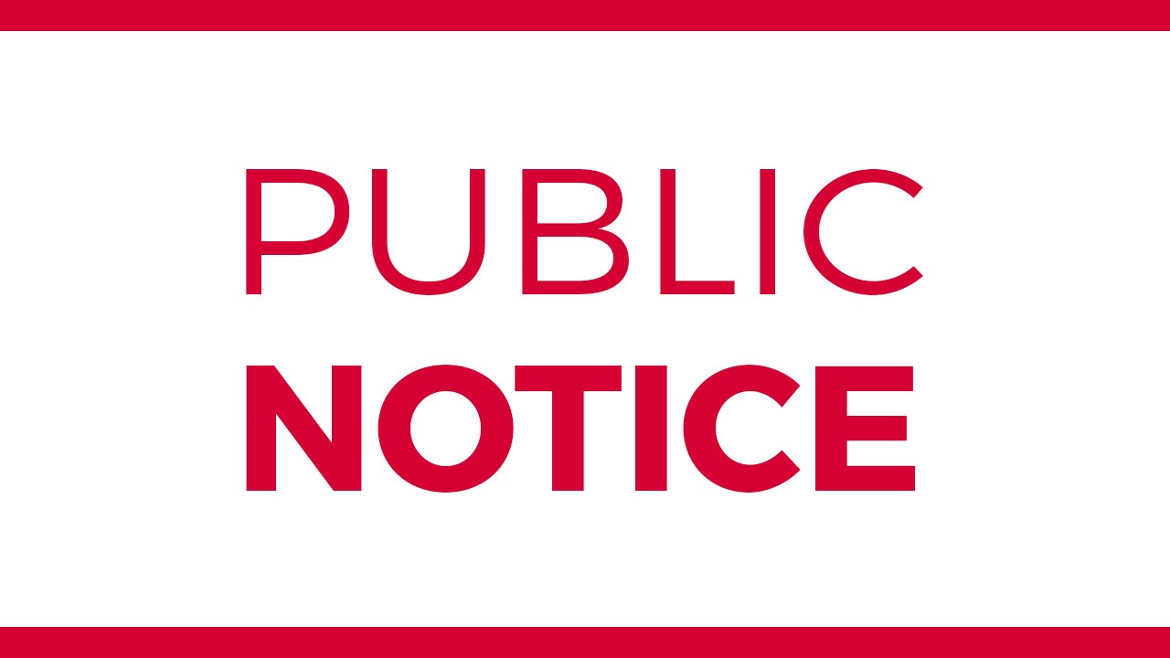 Public Notice | Canadian Navigable Waters Act