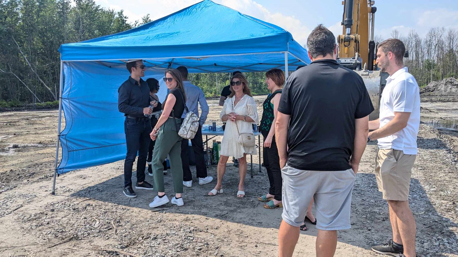Launch of construction work and a $10,000 donation for the Ottera project