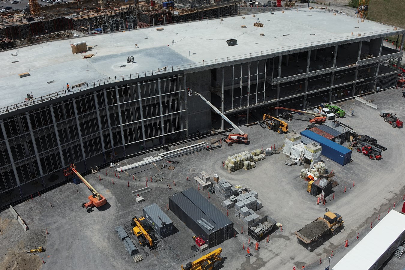 Hôpital de Vaudreuil-Soulanges | Construction progress on the site