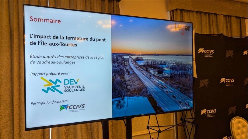 Pont de l'Île-aux-Tourtes: des constats inquiétants obtenus auprès de commerçants