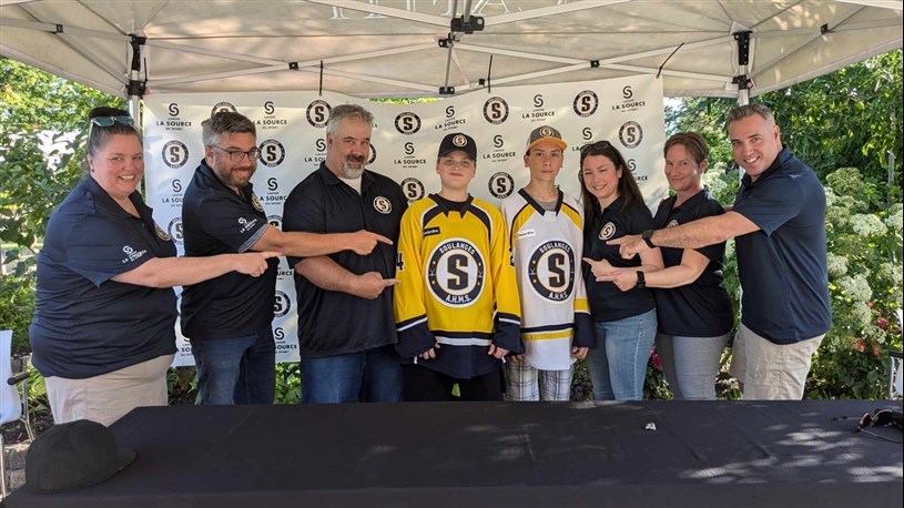 Un nouveau logo et des nouvelles couleurs pour l'Association de hockey mineur de Soulanges