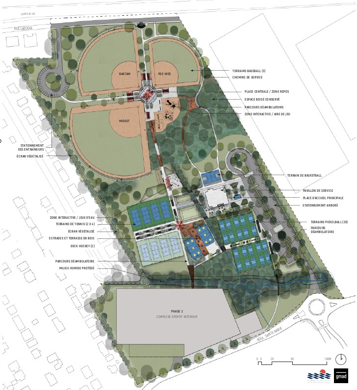 Coup d’envoi au projet de parc multisport à Salaberry-de-Valleyfield