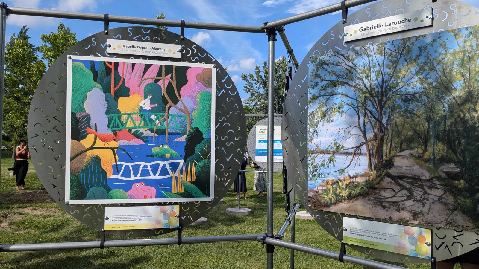 Two travelling exhibitions come to Vaudreuil-Dorion, Saint-Zotique, L'Île-Perrot and Rigaud this summer