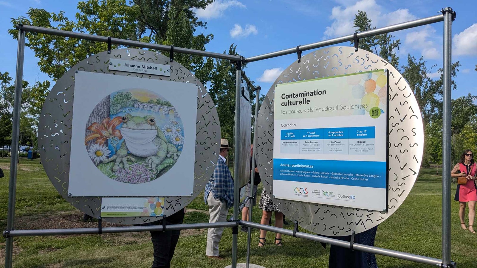 Two travelling exhibitions come to Vaudreuil-Dorion, Saint-Zotique, L'Île-Perrot and Rigaud this summer