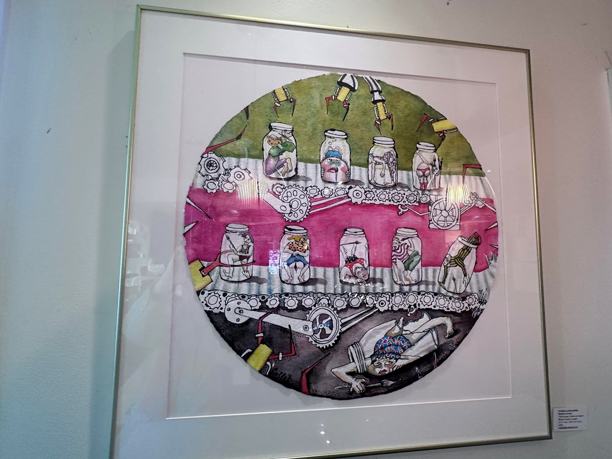 Diane Collet expose au Cafexo jusqu'à la fin juillet