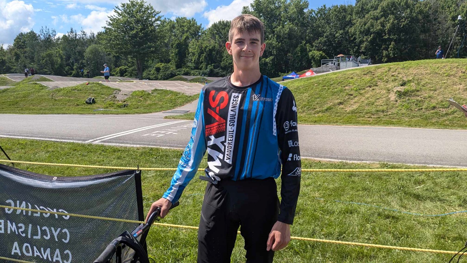 Justin Lafleur obtient son laissez-passer pour le Championnat du monde de BMX 2025 